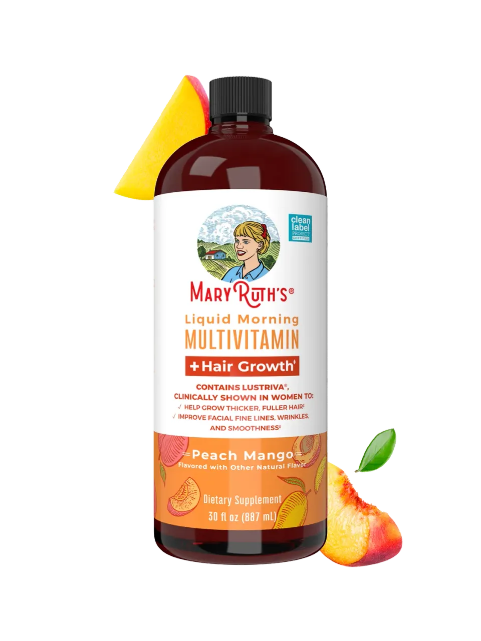 MaryRuth's Morning Multivitamin flytende hårvekst