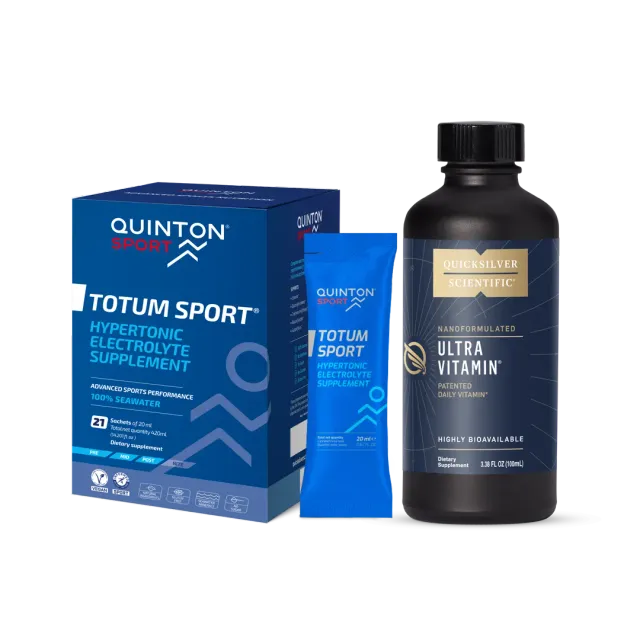 Quicksilver Athlete Essentials Bundle treningspakke elektrolytt