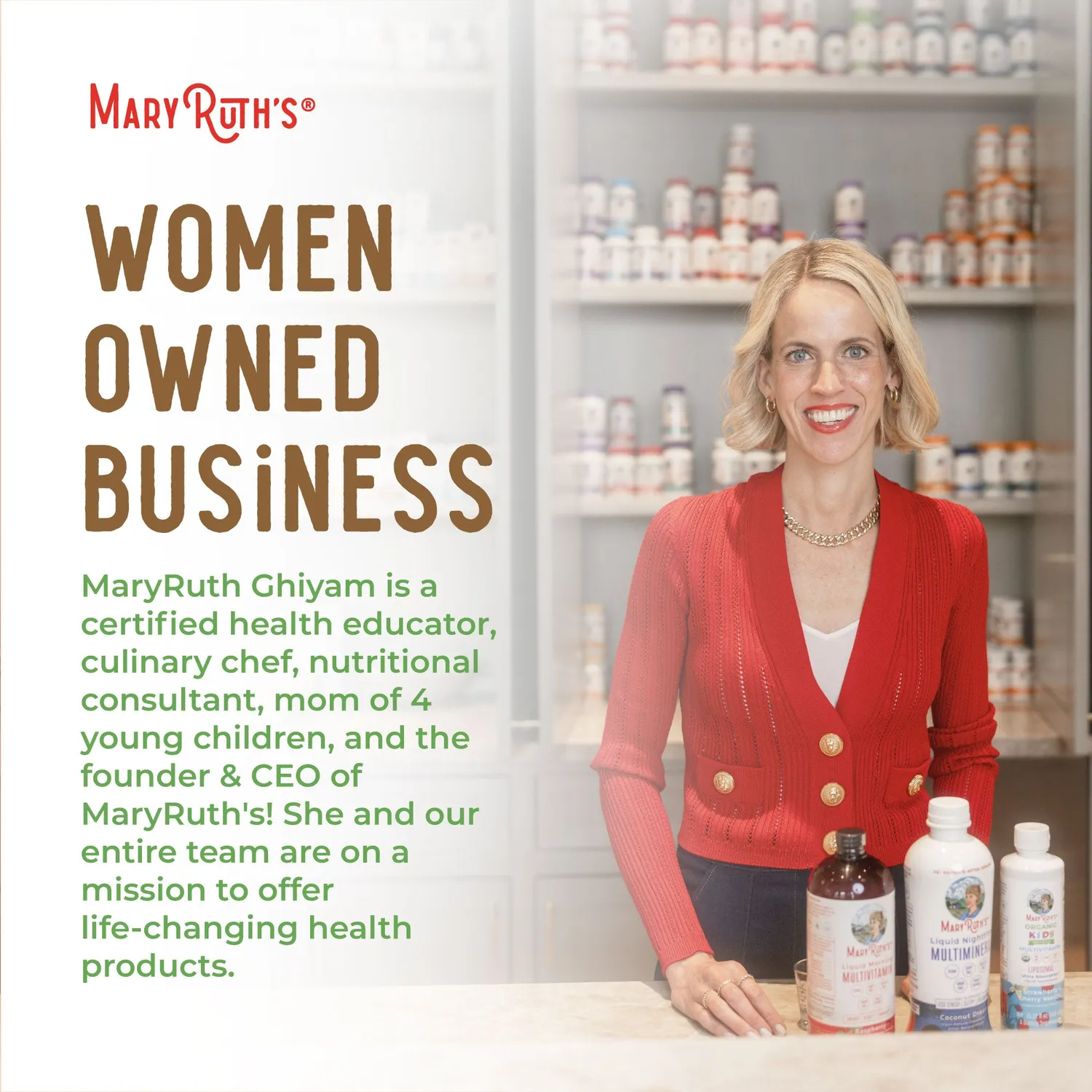 MaryRuth's Organic Maca Root dråper alkoholfri vitalitet