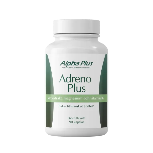 A+ Multivitamin Adreno Plus kapsler 90 stk adaptogen