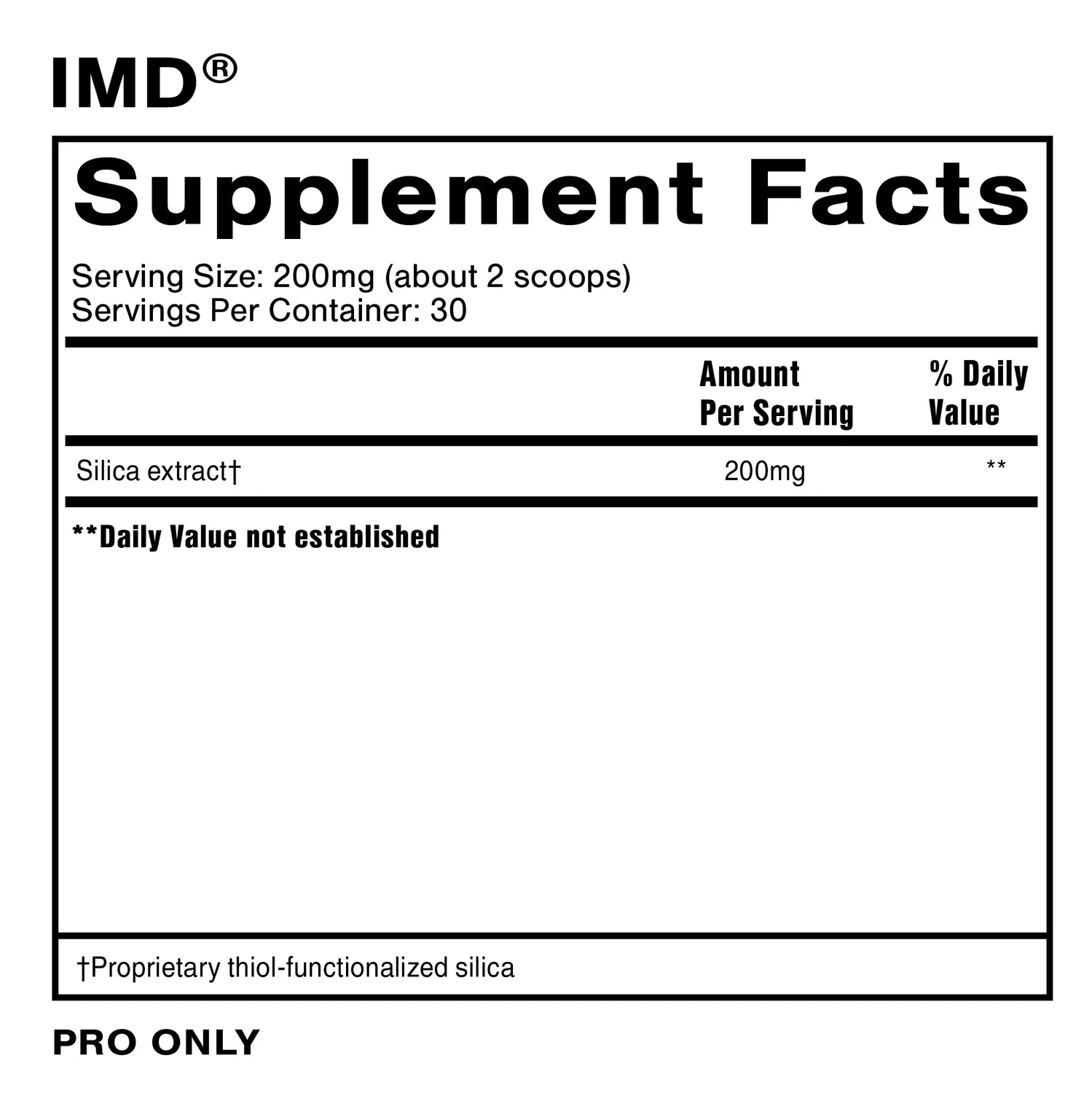 Quicksilver Scientific IMD 6 gram pulver tungmetallbinder