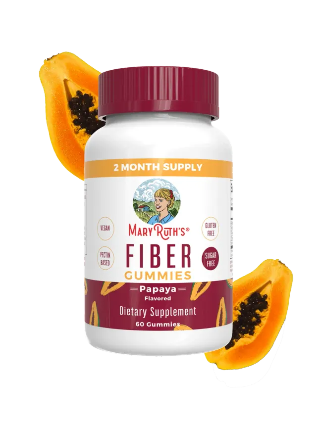 MaryRuth's Fiber Gummies fibergummi 60 stk sukkerfri