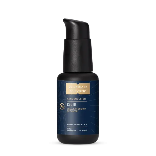 Quicksilver Scientific CoQ10 flytende 50 ml energi