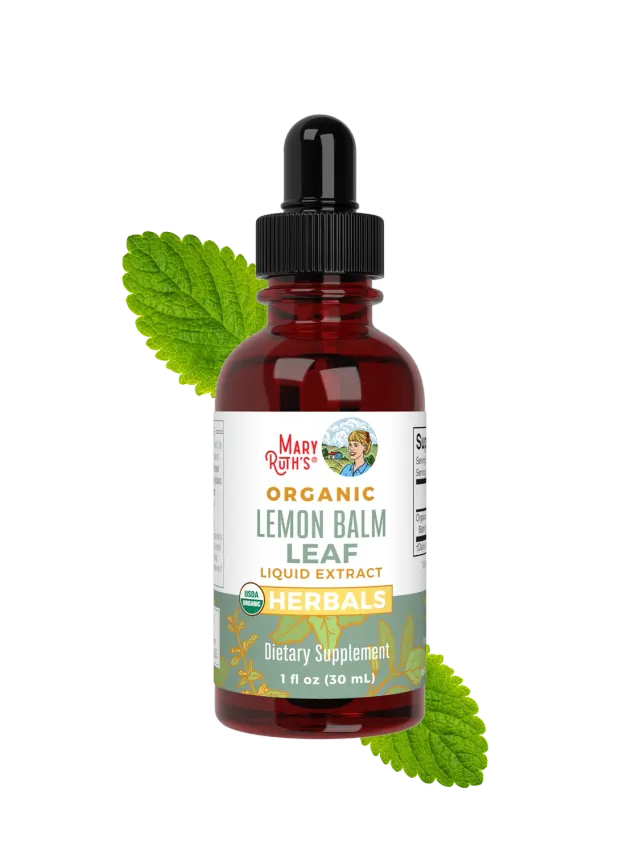 MaryRuth's Lemon Balm Leaf dråper sitronmelisse 60 doser