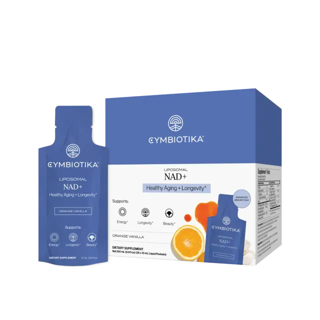 Cymbiotika Liposomal NAD+ tilskudd energi