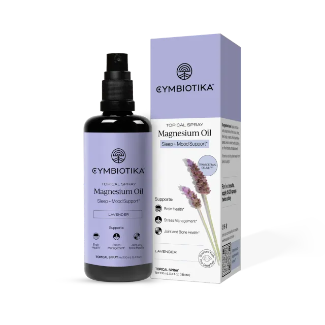 Cymbiotika Topical Magnesium Oil magnesiumolje lavendel
