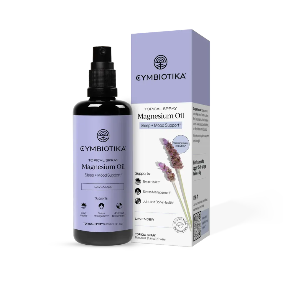 Cymbiotika Topical Magnesium Oil magnesiumolje lavendel