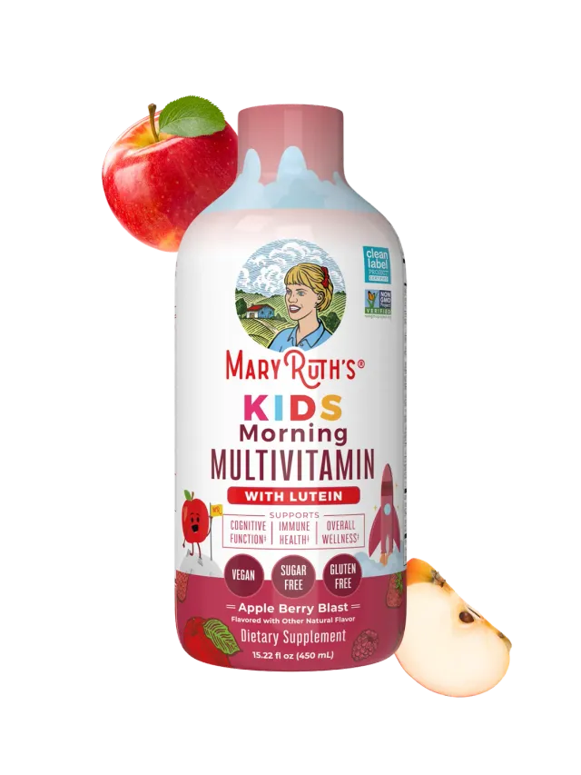 MaryRuth's Kids Liquid Morning Multivitamin flytende barn