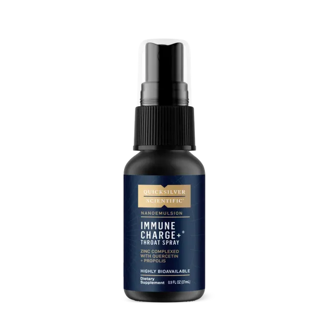 Quicksilver Immune Charge+ halsspray 27 ml sink