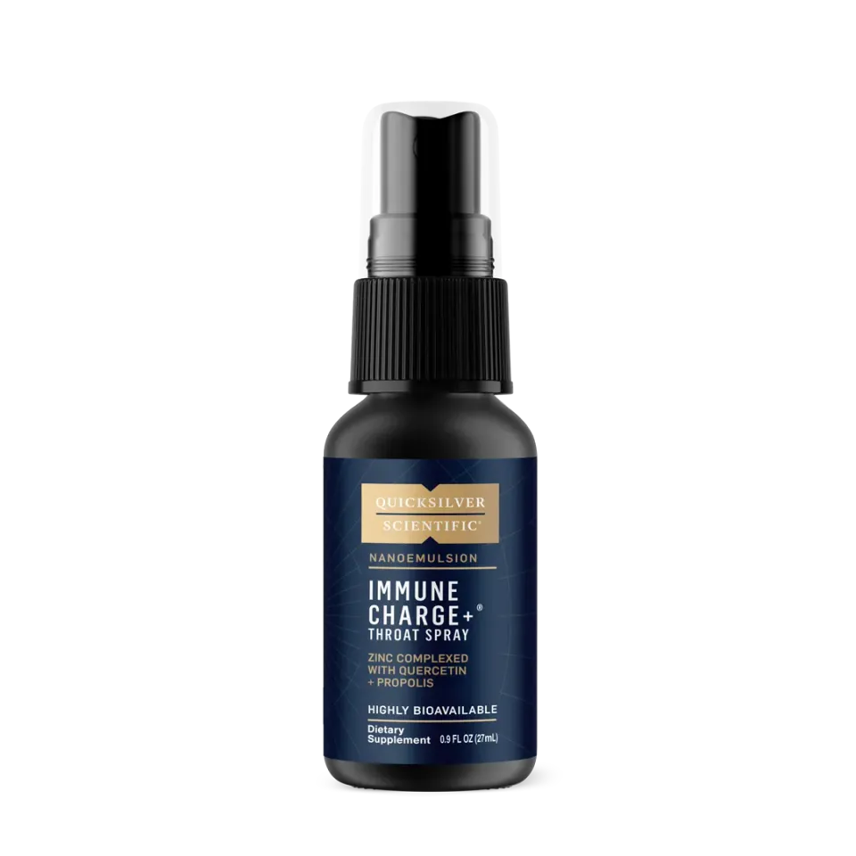 Quicksilver Immune Charge+ halsspray 27 ml sink