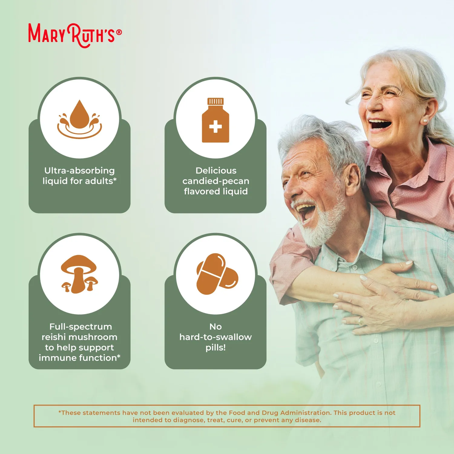 MaryRuth's Reishi Mushroom liposomal pekan 1 ss