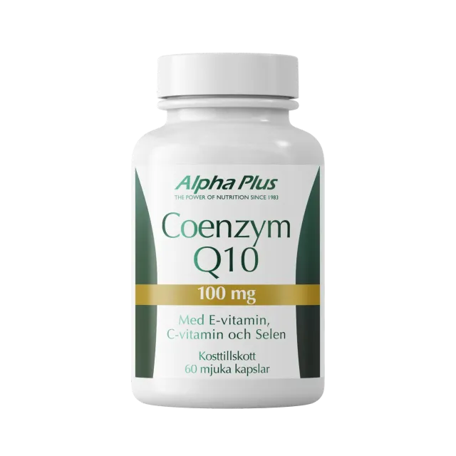 A+ Multivitamin Coenzym Q10 kapsler 100 mg 60 stk
