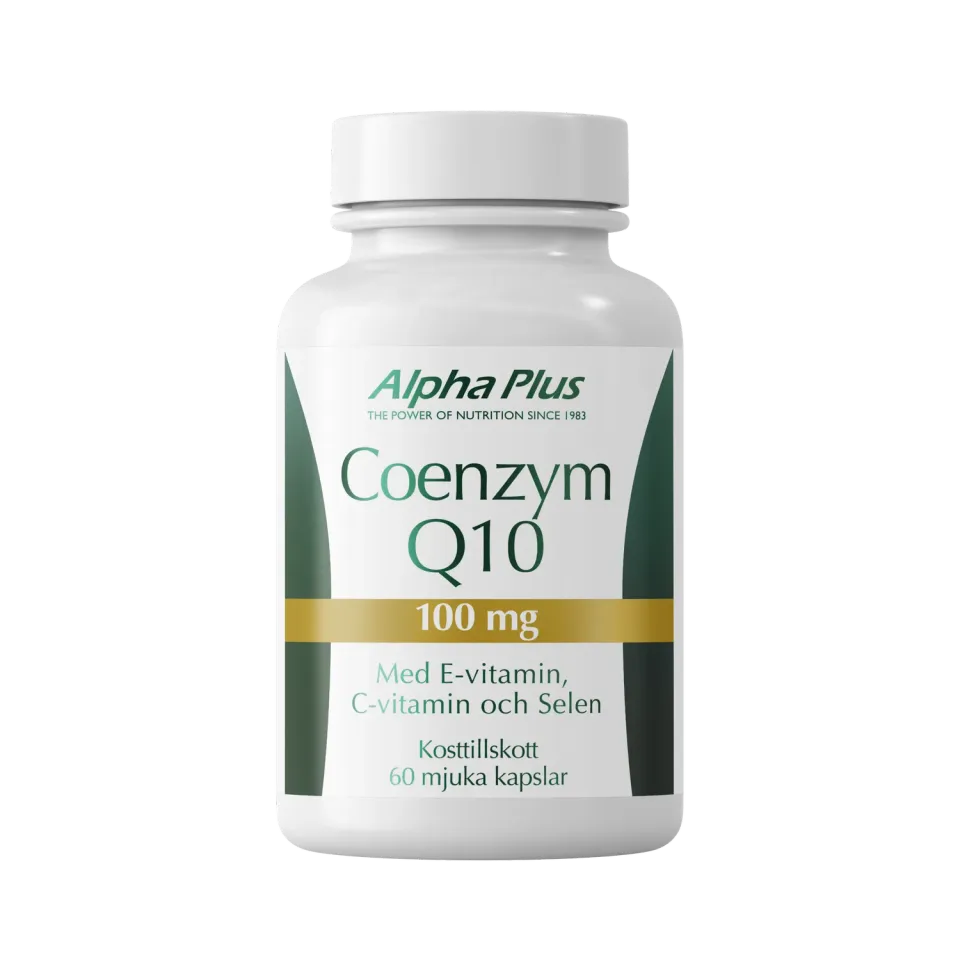 A+ Multivitamin Coenzym Q10 kapsler 100 mg 60 stk