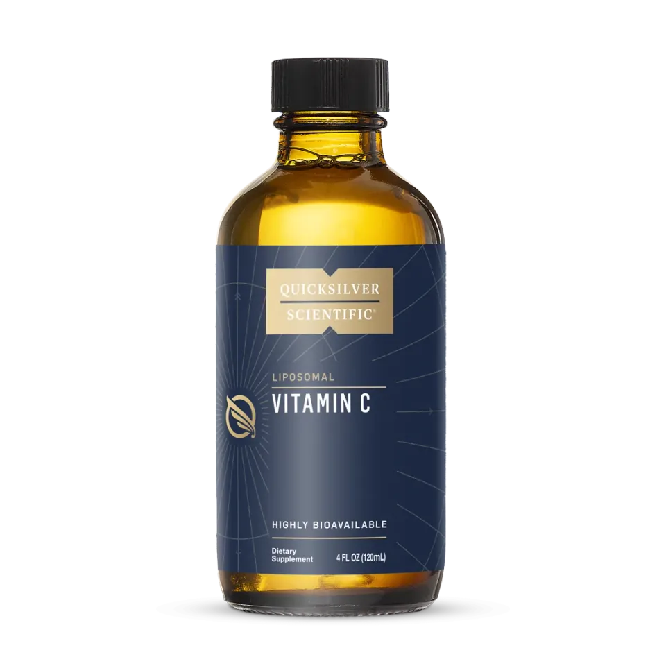 Quicksilver Vitamin C flytende 120 ml liposomal
