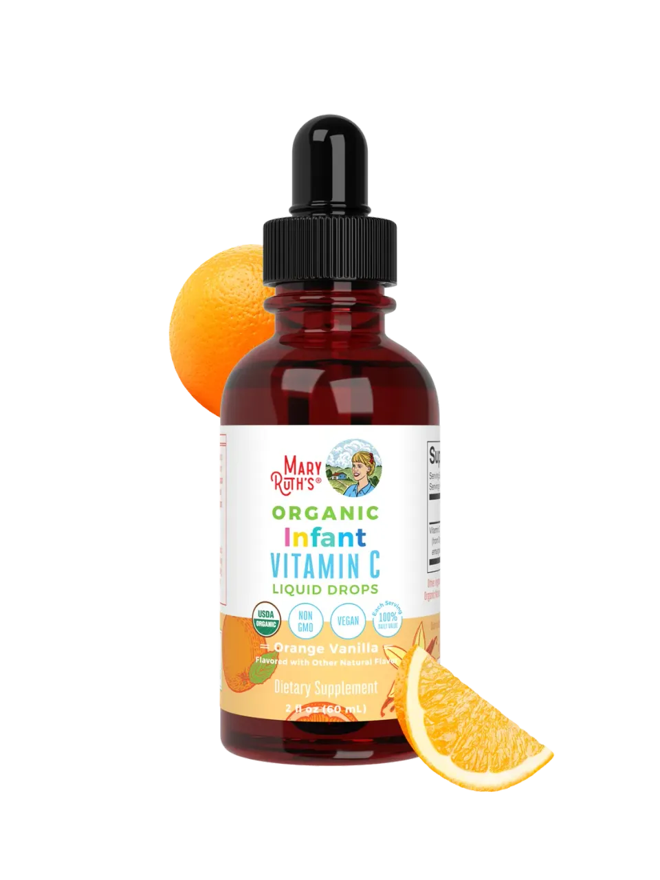 MaryRuth's Infants C-vitamin dråper økologisk 30 doser