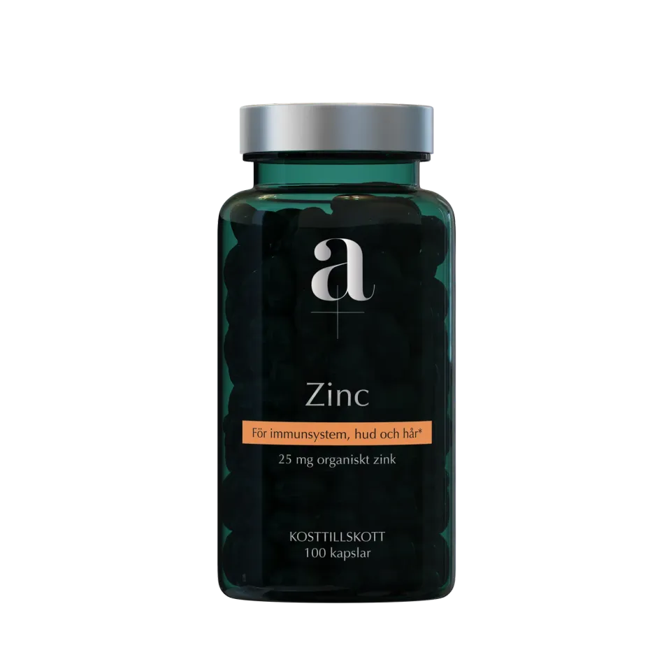 A+ Zinc sink kapsler 100 stk 25 mg
