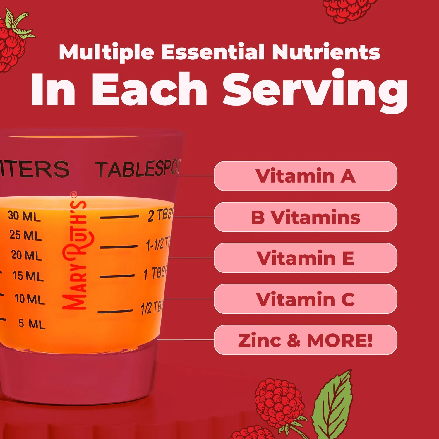 MaryRuth's Liquid Morning Multivitamin flytende familie