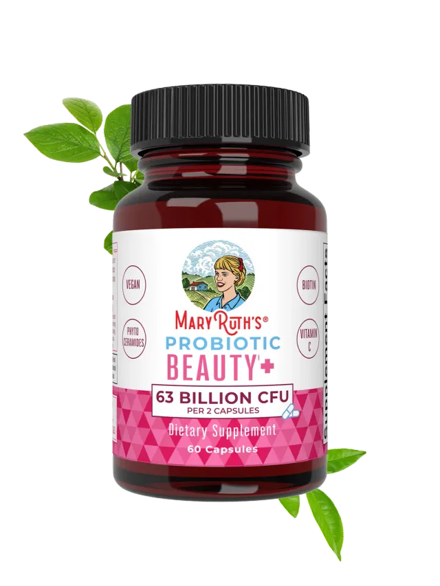 MaryRuth's Probiotic Beauty+ kapsler 60 stk probiotika hud