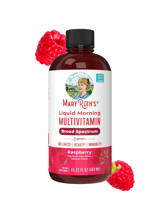 MaryRuth's Liquid Morning Multivitamin flytende familie