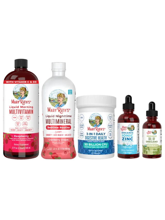MaryRuth's Winter Wellness Bundle helsepakke 5 deler