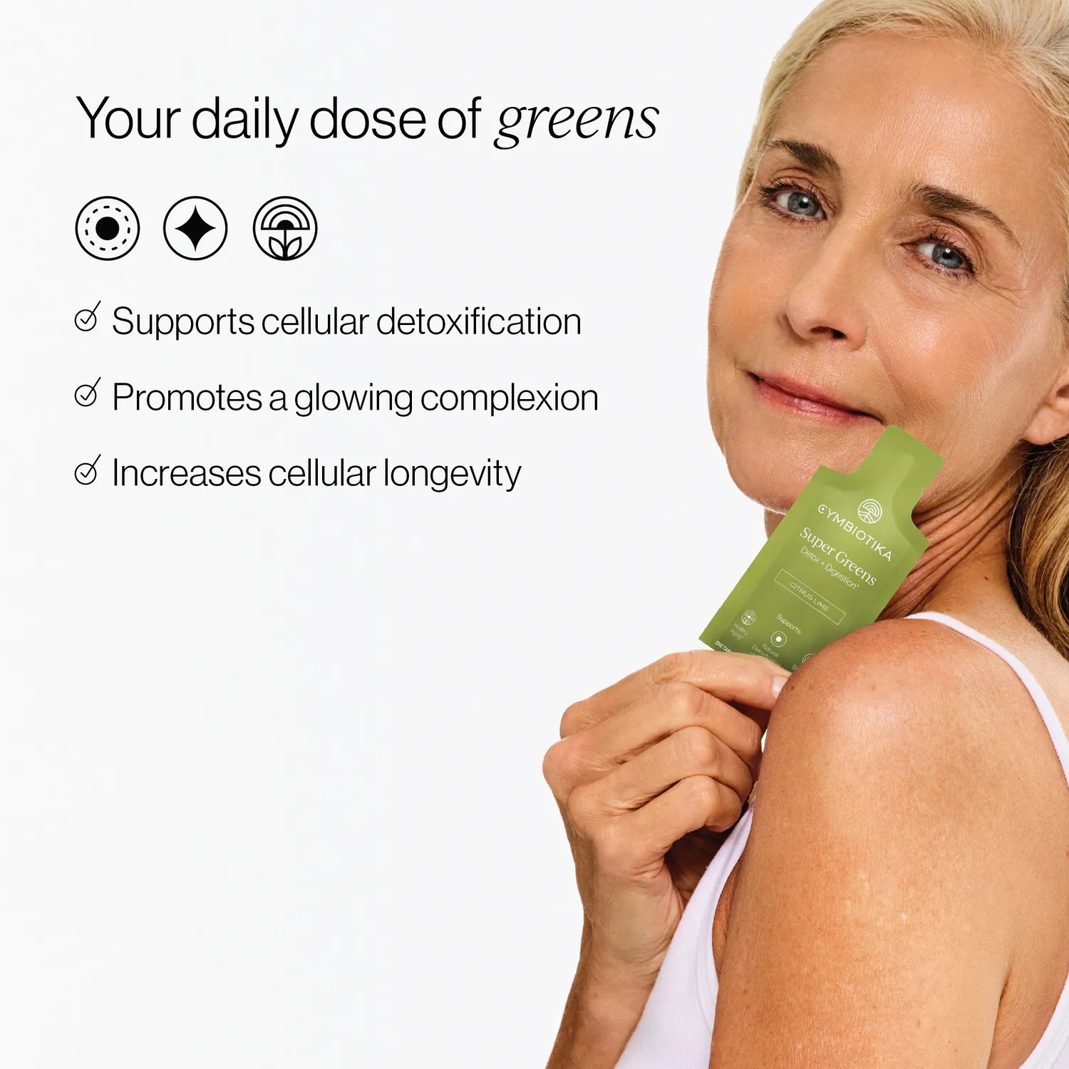 Cymbiotika Super Greens greens detox