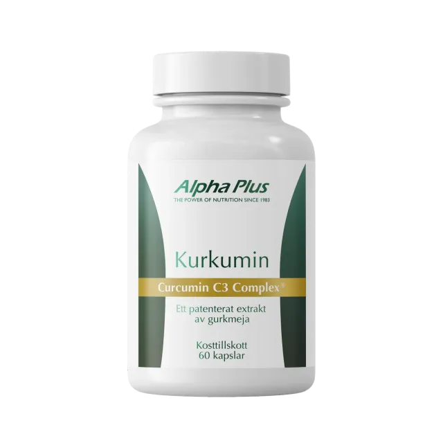 A+ Multivitamin Kurkumin kapsler 60 stk C3 Complex