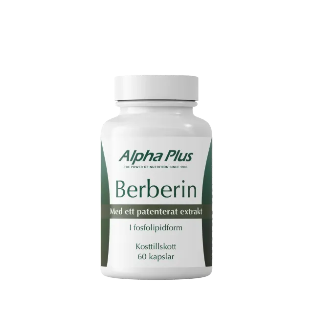 A+ Multivitamin Berberin kapsler 60 stk fosfolipid