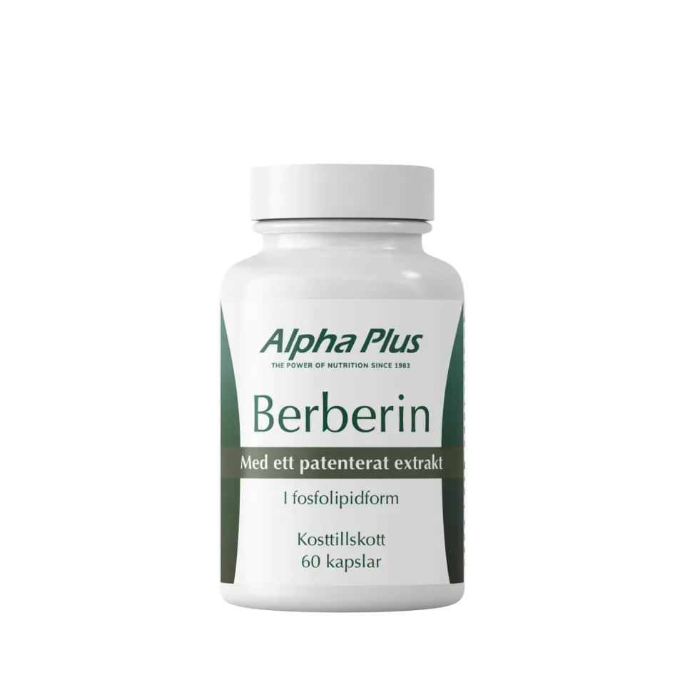 A+ Multivitamin Berberin kapsler 60 stk fosfolipid