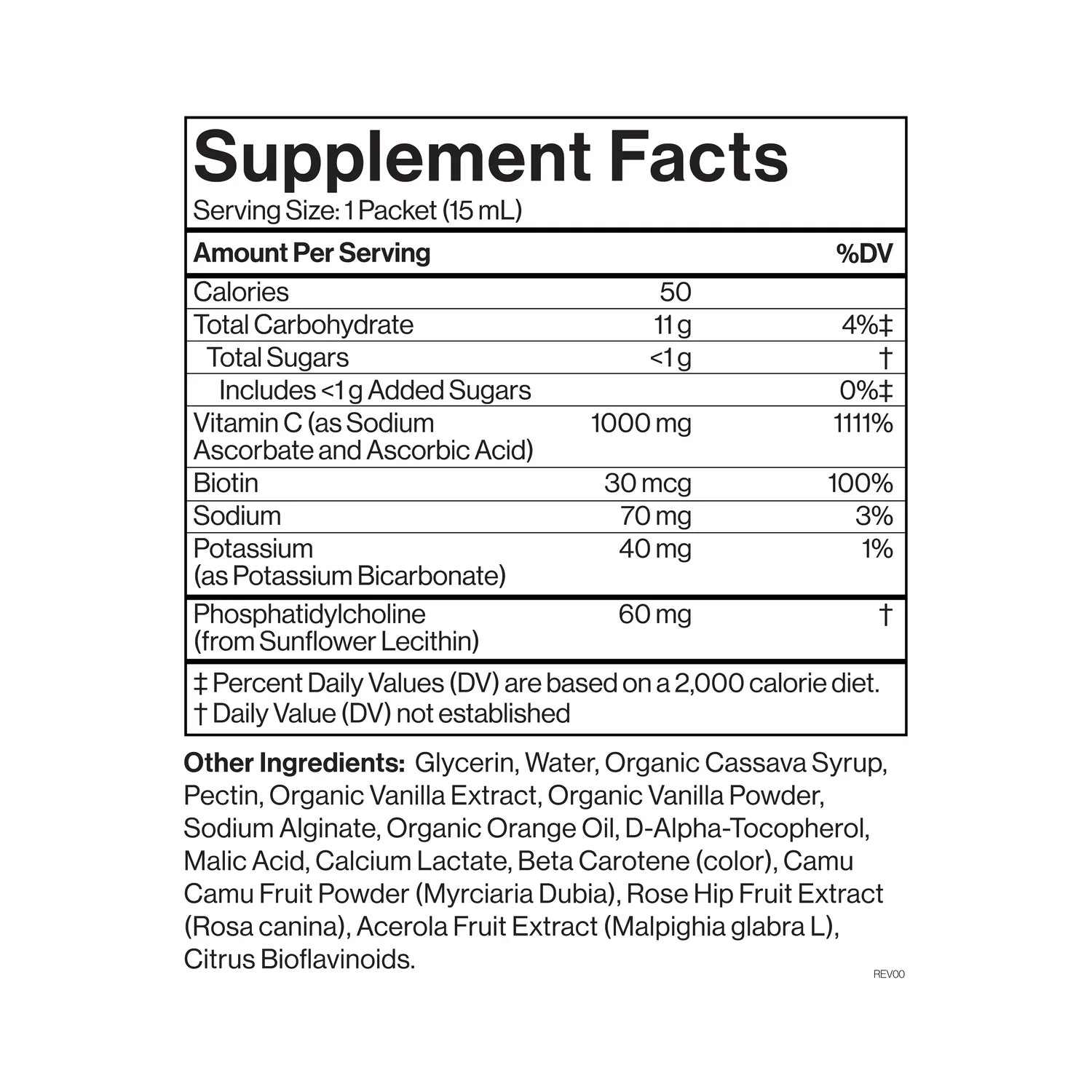Cymbiotika Liposomal Vitamin C tilskudd liposomal kollagen