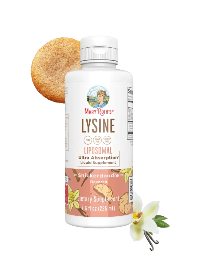 MaryRuth's Lysine Liposomal flytende lysin snickerdoodle 500 mg