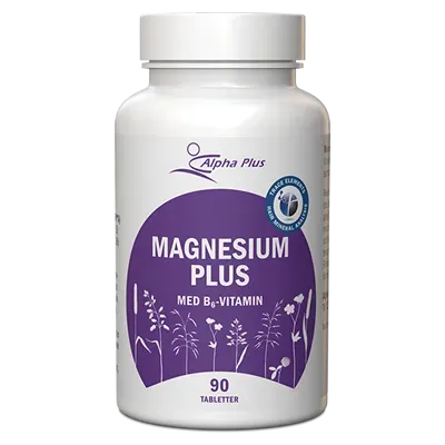 A+ Magnesium Plus tabletter 90 stk med B6