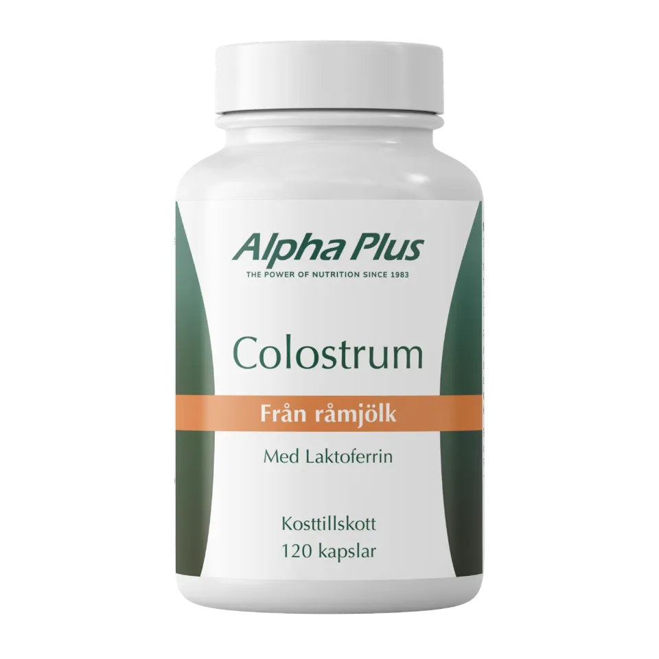 A+ Colostrum kapsler 120 stk med laktoferrin