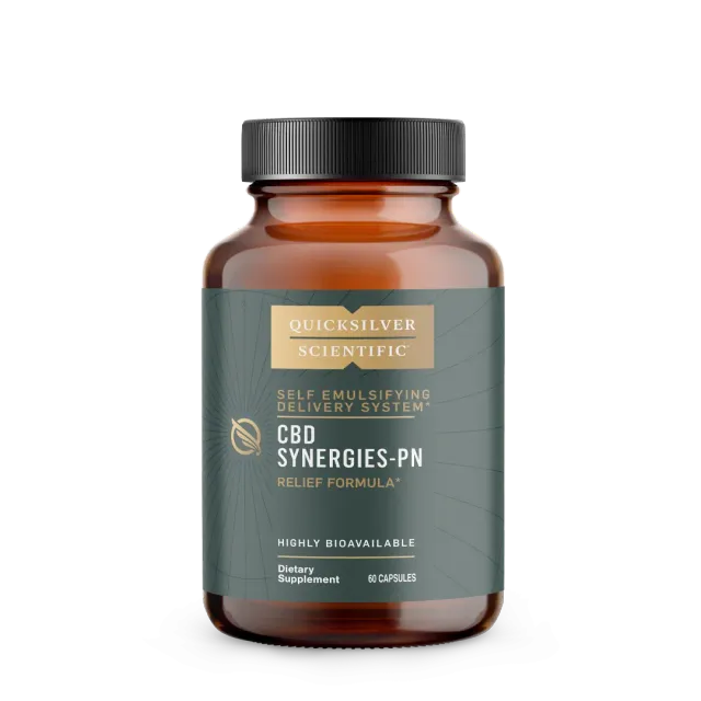 Quicksilver Scientific CBD Synergies-PN kapsler 60 stk fullspektret