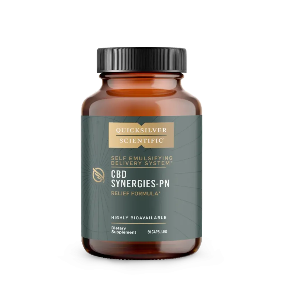 Quicksilver Scientific CBD Synergies-PN kapsler 60 stk fullspektret