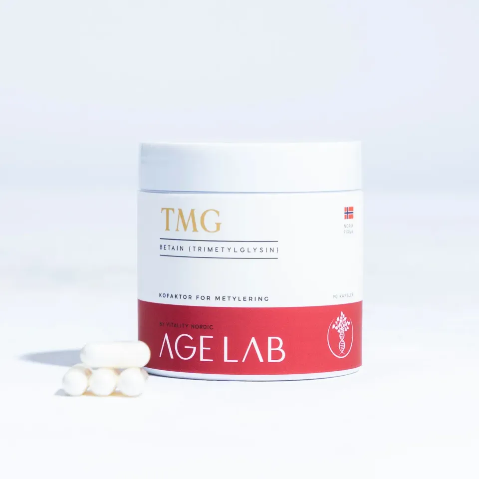 NAD Total TMG Betain kapsler 60 stk 500 mg