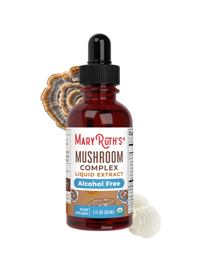 MaryRuth's Mushroom Complex soppdråper 6 sopper 30 doser