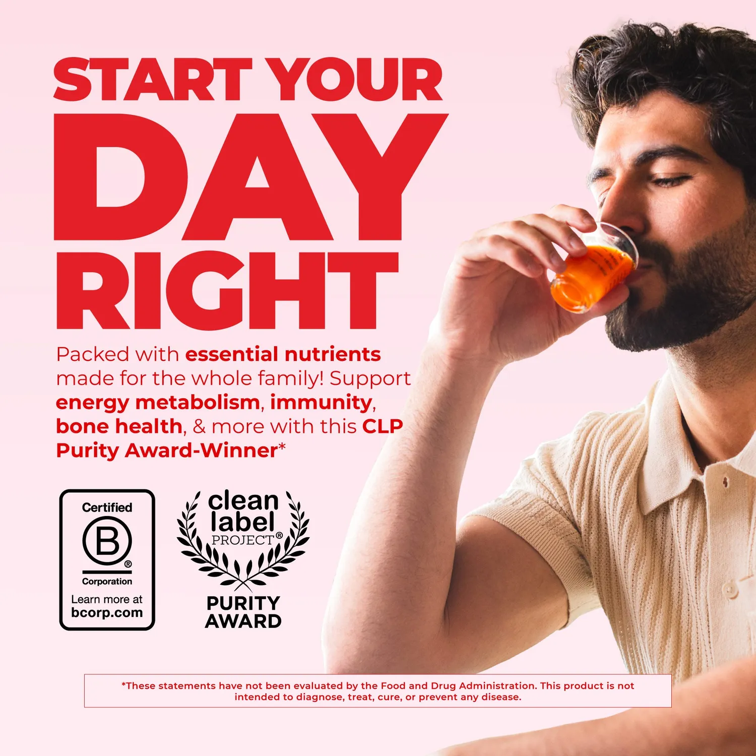 MaryRuth's Liquid Morning Multivitamin flytende familie