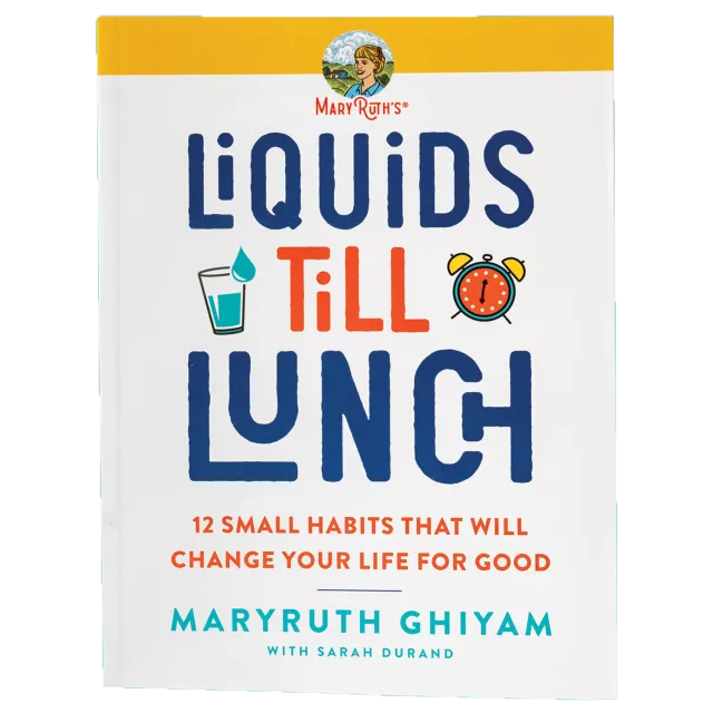 MaryRuth's Liquids Till Lunch bok tolv vaner helse