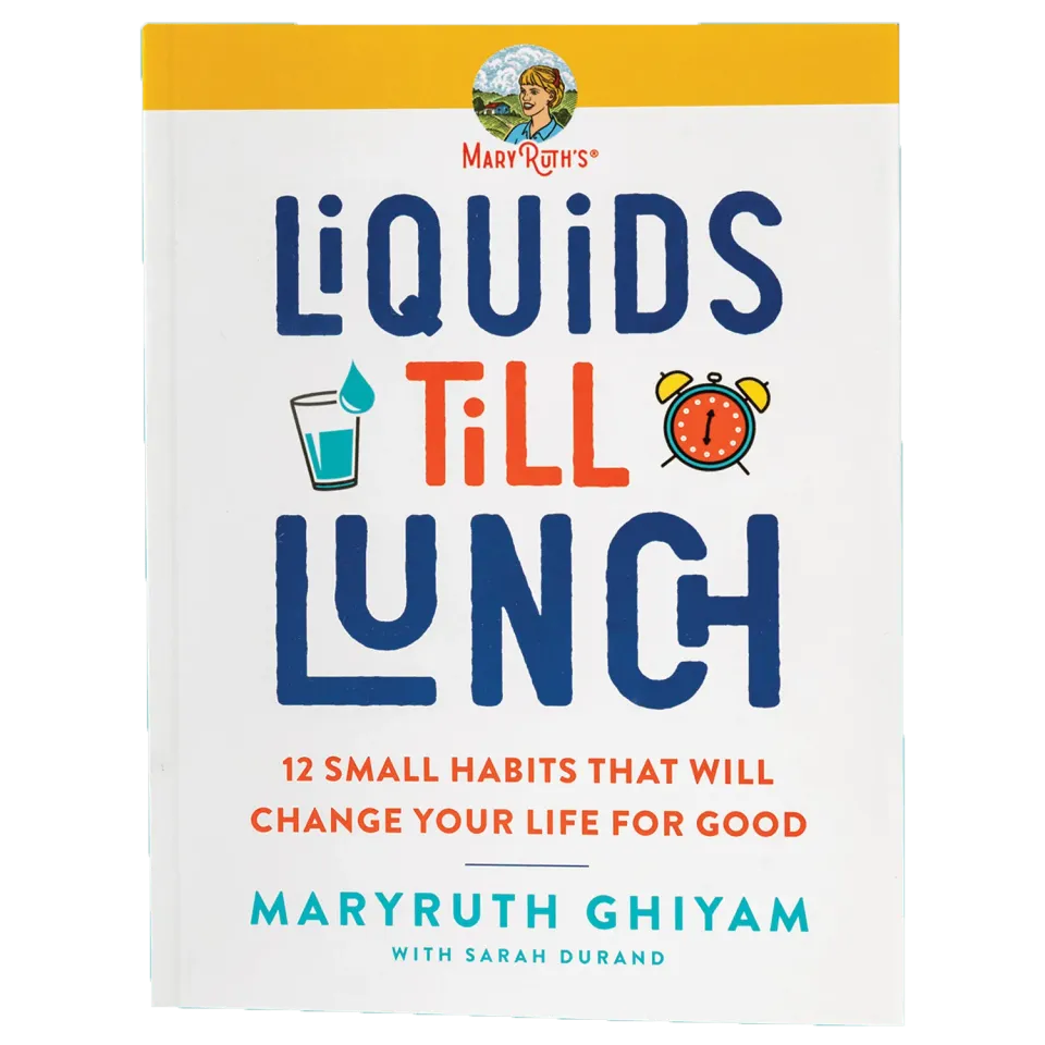 MaryRuth's Liquids Till Lunch bok tolv vaner helse