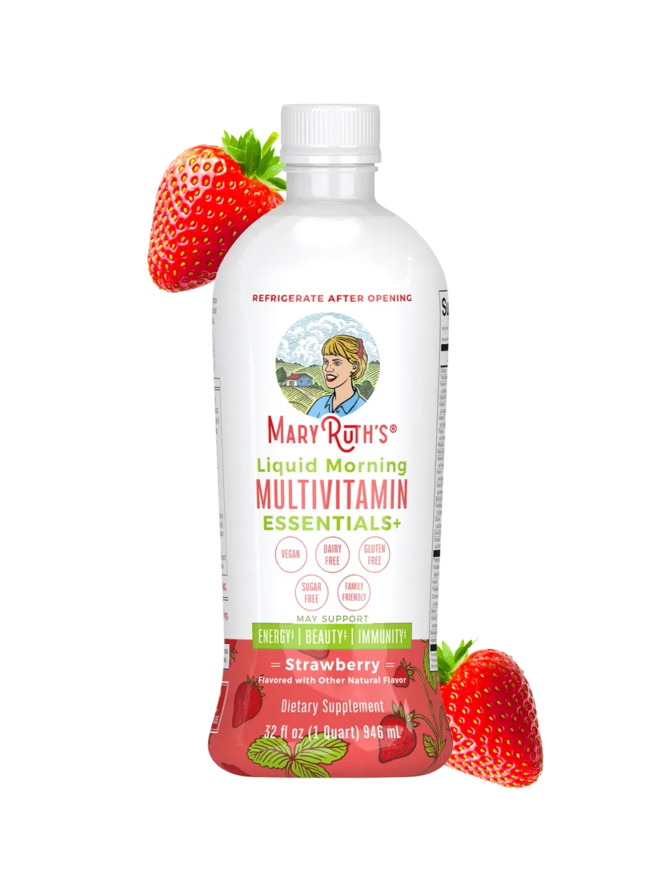MaryRuth's Essentials+ flytende multivitamin familie