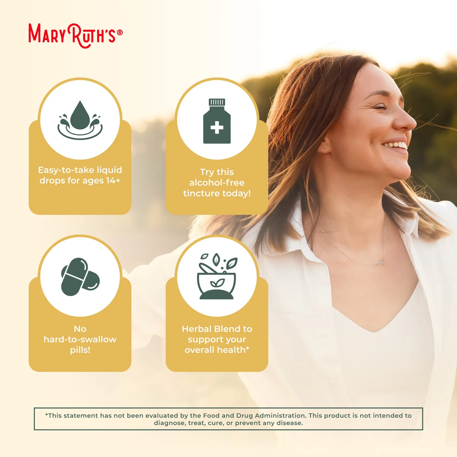 MaryRuth's Organic Respiratory Health Herbal Blend dråper 30 doser