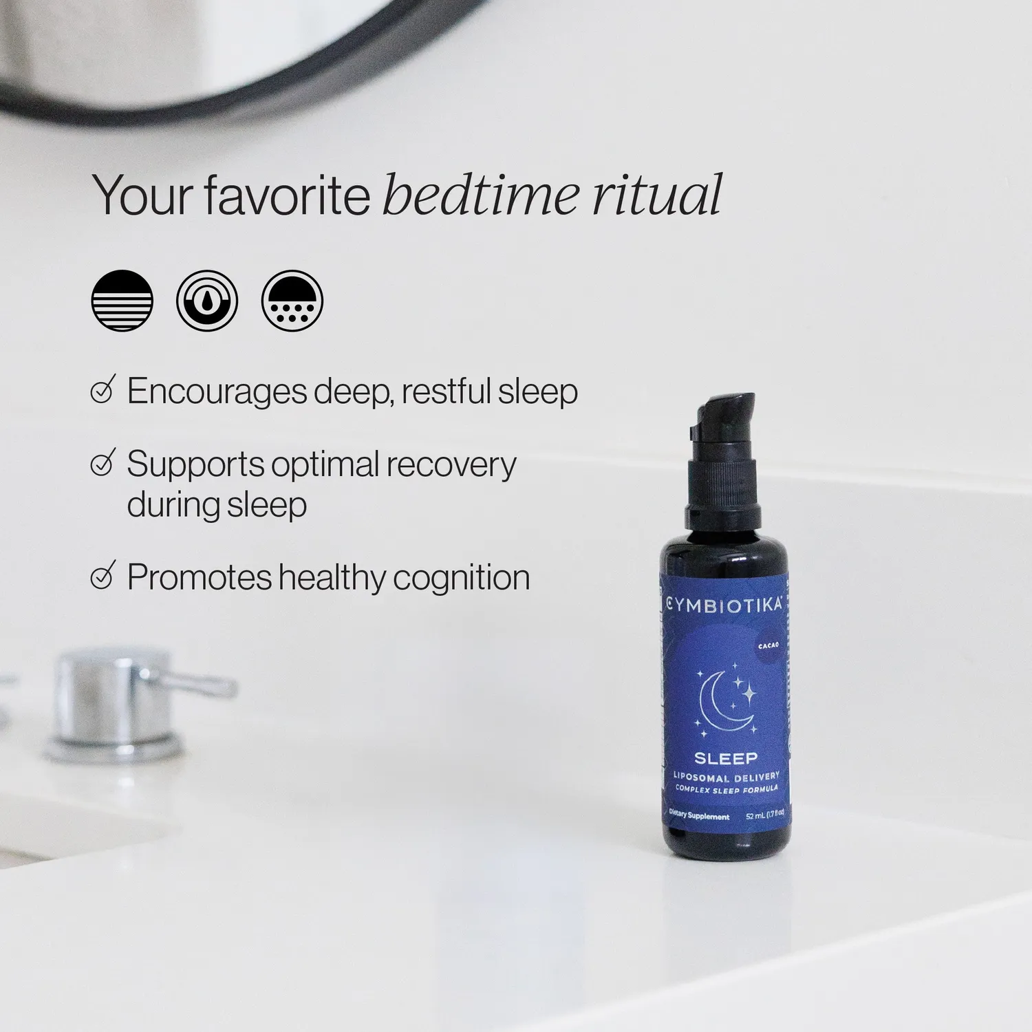 Cymbiotika Liposomal Sleep søvntilskudd