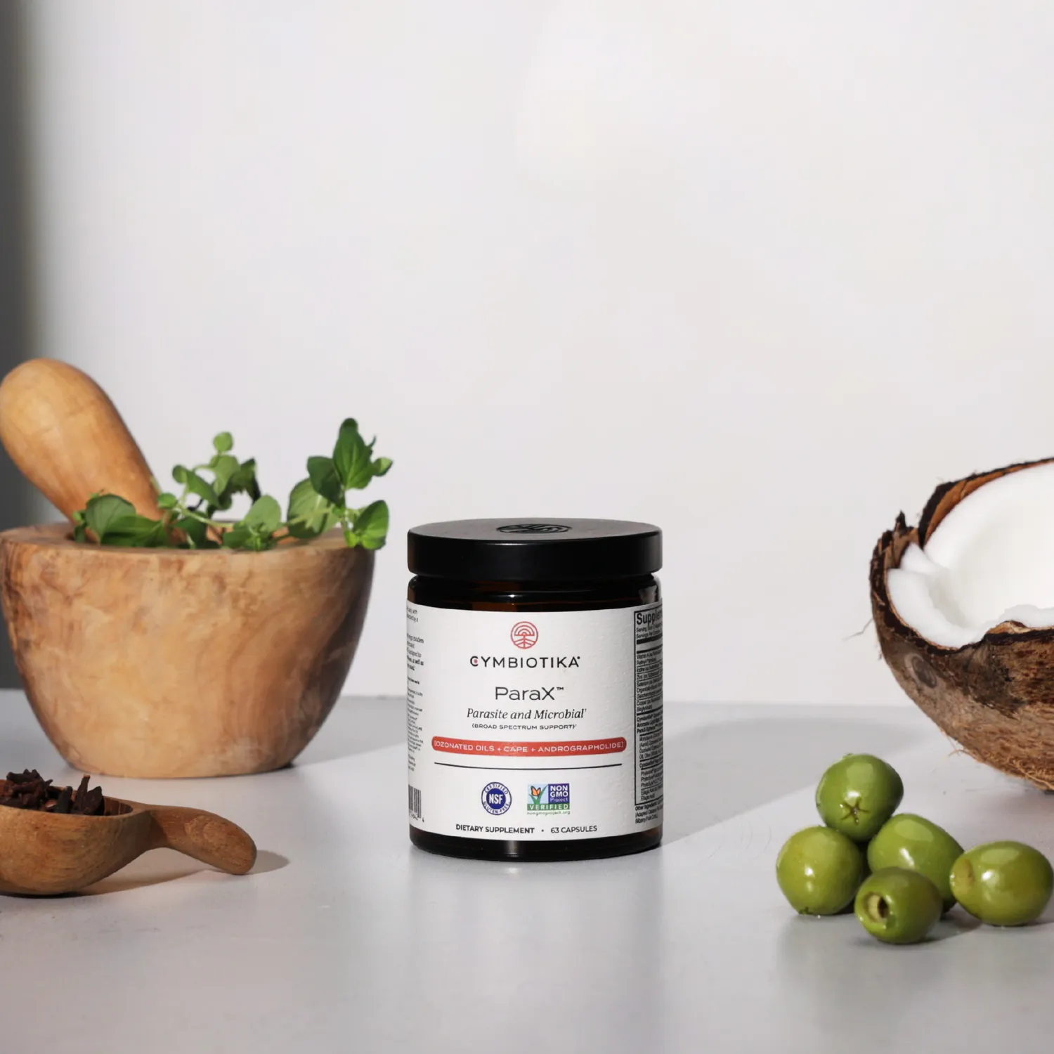 Cymbiotika ParaX kapsler tarm detox