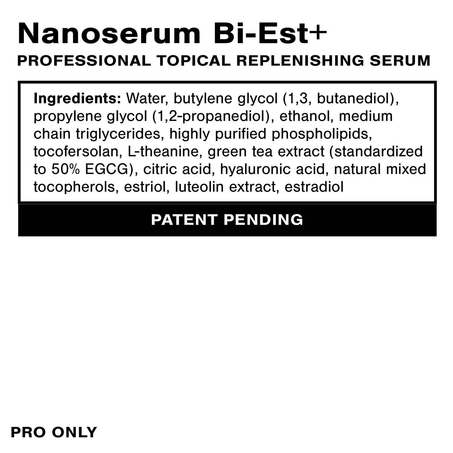 Quicksilver Scientific Professional BI-EST+ serum 30 ml østriol