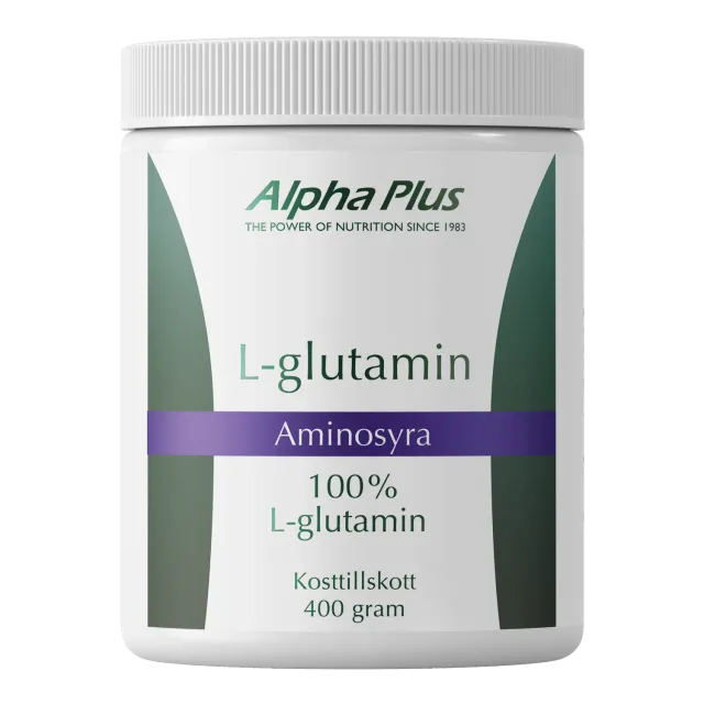 A+ Multivitamin L-glutamin pulver 400 g rent