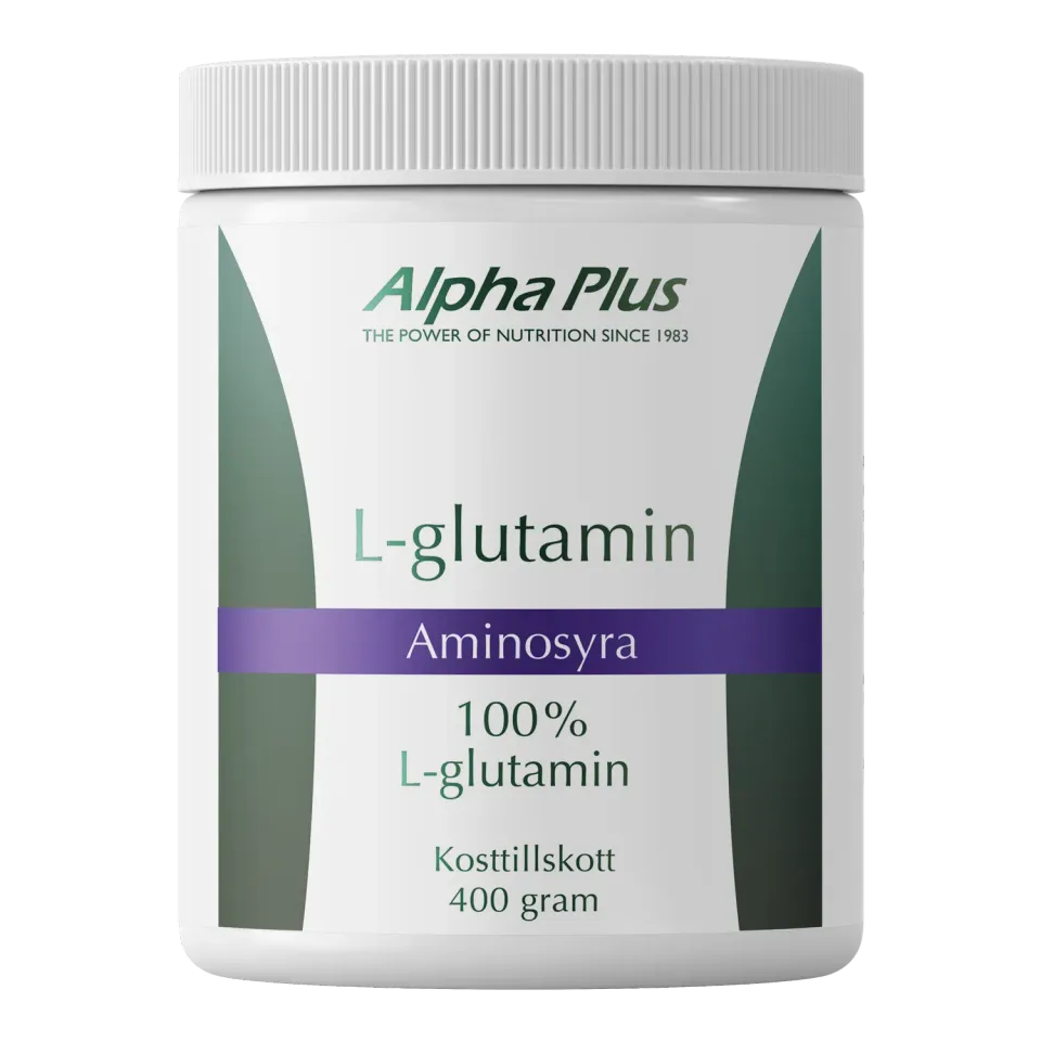 A+ Multivitamin L-glutamin pulver 400 g rent