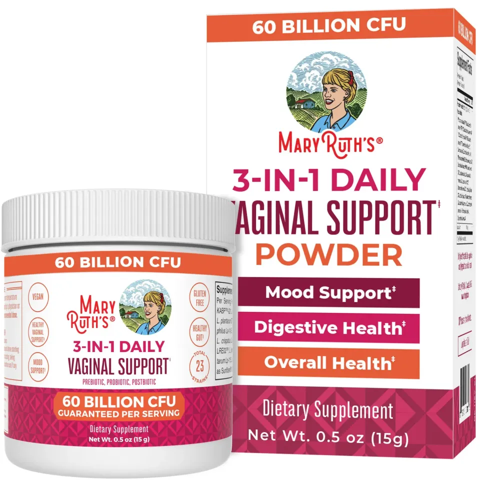 MaryRuth's 3-in-1 Vaginal Support Powder probiotikapulver 60 mrd CFU