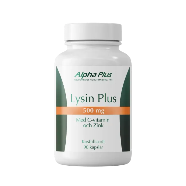 A+ Multivitamin Lysin Plus kapsler 90 stk med sink