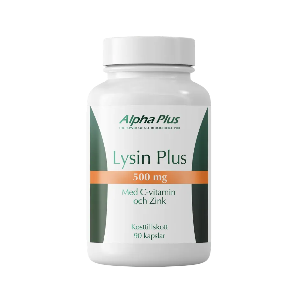 A+ Multivitamin Lysin Plus kapsler 90 stk med sink