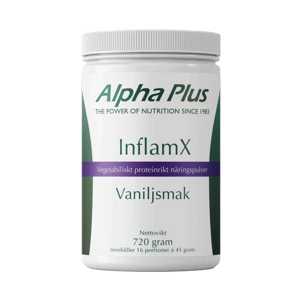 A+ Multivitamin InflamX pulver vanilje 720 g med urter
